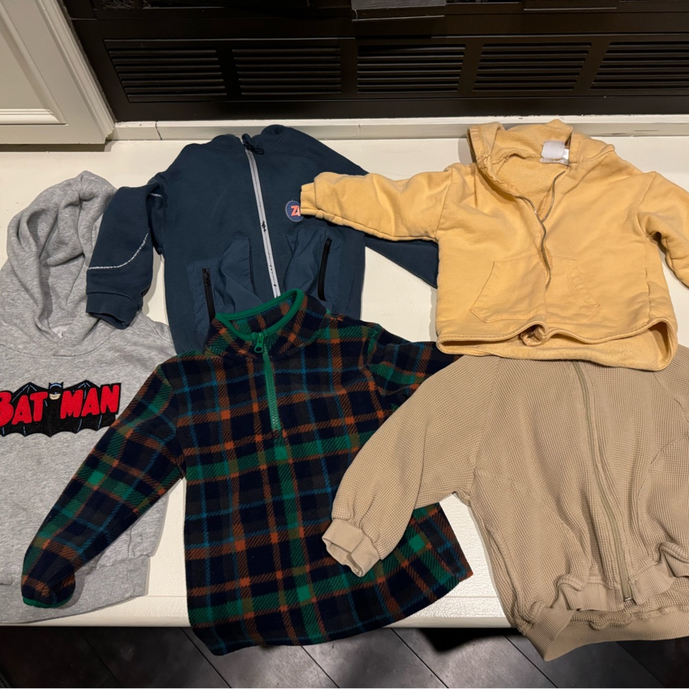 Hoodie Sweatshirt Bundle of 5 Size 2-3t